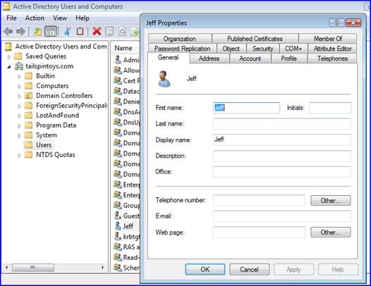 Previous Admin Interface